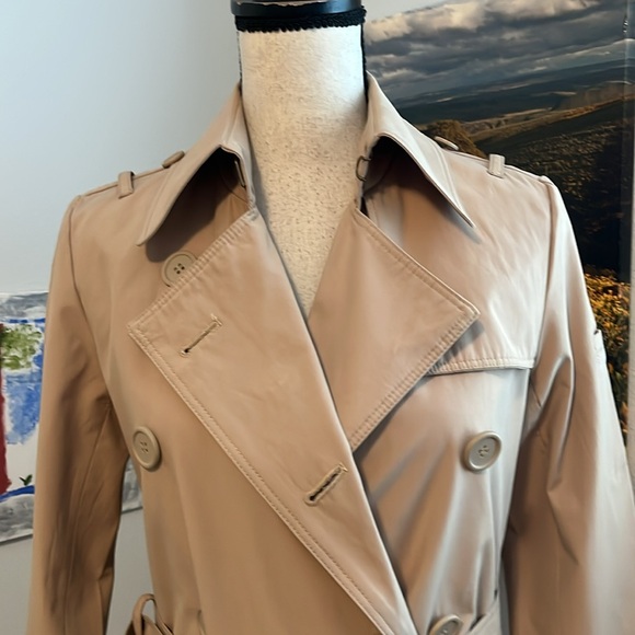 Norma Kamali Double Breasted Trench - Picture 2 of 16